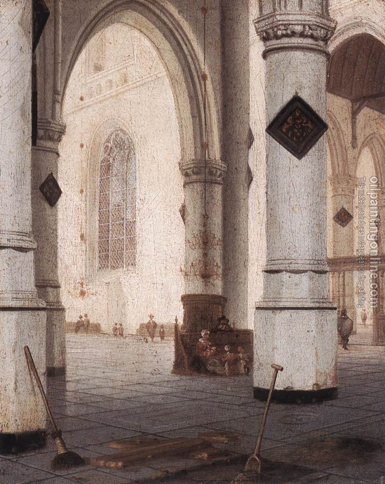 Vliet, Hendrick Cornelisz van - Church Interior